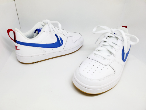 נייק COURT BOROUGH - לבן תכלת